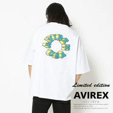 AVIREX CIRCLE LOGO SHORT SLEEVE T-SHIRT 606222109画像