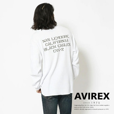 AVIREX THERMAL BIG T-SHIRT BLACK EAGLES 6123291画像