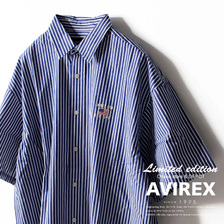 AVIREX S/S WIDE OXFORD SHIRT 6125128画像