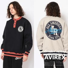 AVIREX HENRY SWEAT ALL AMERICAN 6123331画像