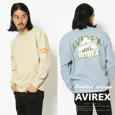 AVIREX OVER PRINT LOGO SWEAT 6123460画像