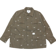 WTAPS 22SS JUNGLE 01 LS GREIGE 221WVDT-SHM02画像