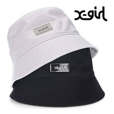 X-girl LOGO BUCKET HAT 105222051002画像