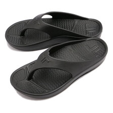 TELIC FLIP FLOP Black画像