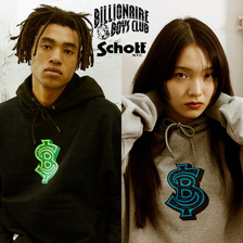 Schott &times; Billionaire Boys Club COTTON HOODIE 401022101画像