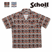 Schott PERFECTO MOTER OIL HAWAIIAN SHIRT 3125066画像