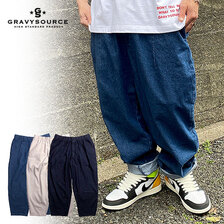 GRAVYSOURCE DENIM BAGGY PANTS GS22-NPT01画像
