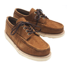 Russell Moccasin 1272-7 FISHING OXFORD rust画像