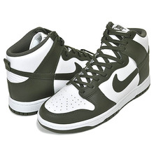 NIKE DUNK HI RETRO white/cargo khaki DD1399-107画像