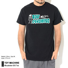 TOY MACHINE Mousketer S/S Tee TMPCST24画像