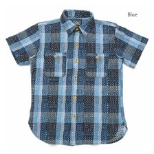 STUDIO D'ARTISAN NORAGI SASHIKO S/S COLOR SHIRT5667画像