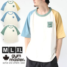 gym master 梨地ラグラン TEE G833664画像