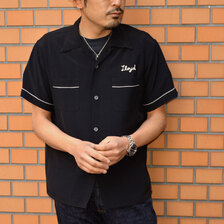 STYLE EYES レーヨンボーリングシャツ PIPING SE38833画像