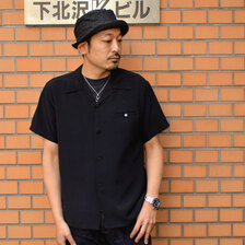 STYLE EYES レーヨンボーリングシャツ PLAIN SE38832画像