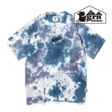 grn outdoor CAMPER TYE-DYE SHYGUY TEE BLUE GO2128F画像