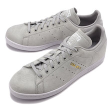 adidas Original STAN SMITH GREY TWO/FTWR WHITE/GOLD METALLIC GX3416画像