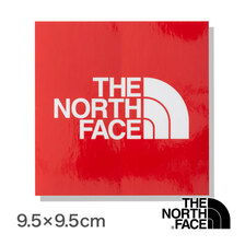 THE NORTH FACE TNF Square Logo Sticker RED NN32227-R画像