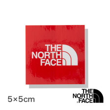 THE NORTH FACE TNF Square Logo Sticker Mini RED NN32228-R画像
