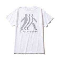 Type of person CSC Logo TEE for Kinetics WHITE KS22SPT03画像