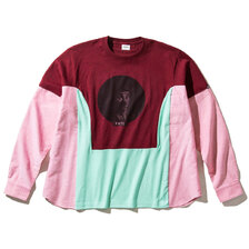 Kinetics REMAKE PULLOVER SHIRTS BURGUNDY KSRM034画像