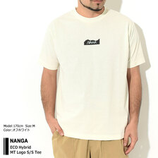 NANGA ECO Hybrid MT Logo S/S Tee画像