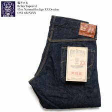 ONI DENIM Relax Tapered 17oz Natural Indigo XX Denim ONI-622NIXX画像