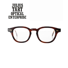 JULIUS TART OPTICAL AR 44-22 - DEMI-AMBER / CLEAR -GOLD画像