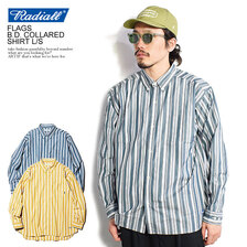 RADIALL FLAGS - B.D. COLLARED SHIRT L/S RAD-22SS-SH003画像