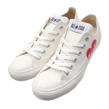 PLAY COMME des GARCONS &times; CONVERSE ALL STAR OX PCDG WHITE画像