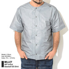 MILLET W/P In/Out Baseball S/S Shirt MIV01930画像