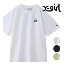 X-girl &times; Champion REVERSE WEAVE S/S TEE 105222013001画像