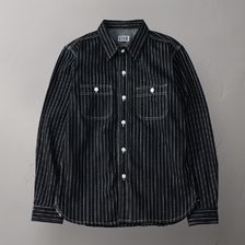 THE FLAT HEAD 10oz WABASH WORK SHIRT FN-SDK-702L画像