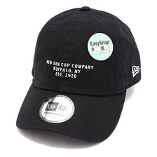 NEW ERA カジュアルクラシック リアストラップエンブロイダリー ブラック 13082389画像