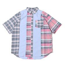 THE NORTH FACE PURPLE LABEL Patchwork H/S Shirt NT3209N画像