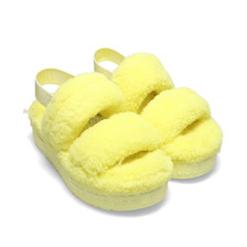 UGG W OH FLUFFITA LEMON LIME 1120876-LELI画像
