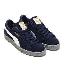 PUMA SUEDE CLASSIC PASTIME Peacoat-Puma White 387060-03画像