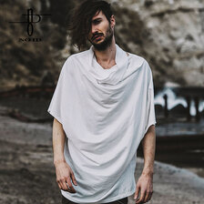 NO ID. BLACK ストール付ドルマンスリーブドレープT 450006-912T画像