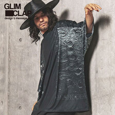 GLIMCLAP Baroque artistic pattern tricot fabric short-sleeve T-shirt 12-156-GLS-CC画像