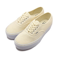 VANS AUTHENTIC STACKFORM RIB KNIT ANTIQUE WHITE/TRUE WHITE VN0A5KXXAZ1画像