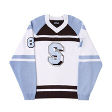 SUPPLIER 3D LOGO SWEATER BLUE画像