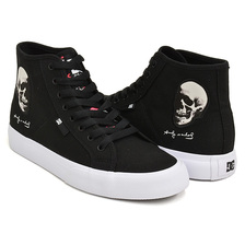 DC SHOES AW MANUAL HI BLACK / WHITE / RED DM221114-XKWR画像