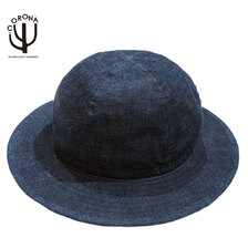 CORONA ca009-22-02 UTILITY ARMY HAT High Density Indigo Denim w/black stitch CA009-22-02画像