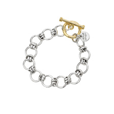 XOLO JEWELRY Horn link Bracelet -12mm- 24K Parts coating XOB019-PG画像