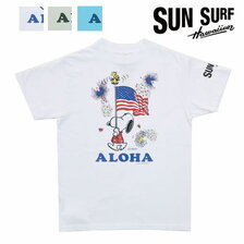 SUN SURF × PEANUTS S/S T-SHIRT "FIREWORKS" SS78946画像