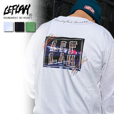 LEFLAH train sway long tee画像