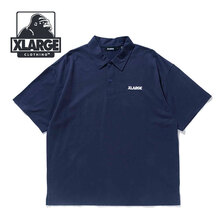 X-LARGE STANDARD LOGO BIG POLO SHIRT 101222013003画像