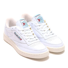 Reebok Club C 85 Vintage FOOTWEAR WHITE/SEAPORT TEAL/CLASSIC BURGUNDY GX2744画像
