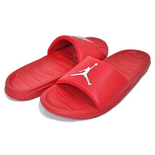 NIKE JORDAN BREAK SLIDE university red/metallic silver AR6374-602画像