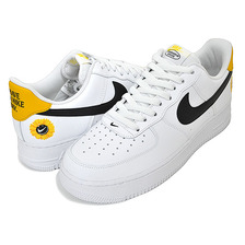 NIKE AIR FORCE 1 07 LV8 2 HAVE A NIKE DAY white/black-dark sulfur DM0118-100画像