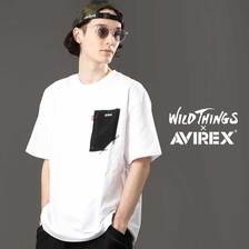 AVIREX × Wild Things CAMP POCKET T-SHIRT 14922118画像
